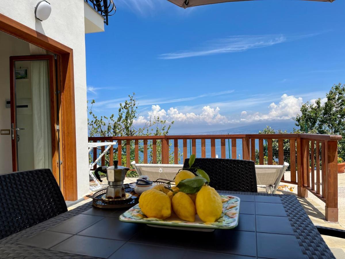 La Badia Montechiaro - Breathtaking View Of Sorrento Coast Villa Vico Equense Dış mekan fotoğraf