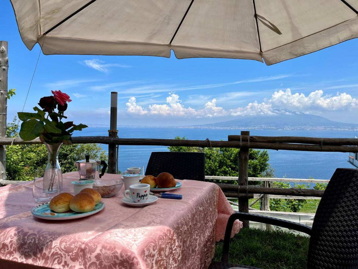La Badia Montechiaro - Breathtaking View Of Sorrento Coast Villa Vico Equense Dış mekan fotoğraf