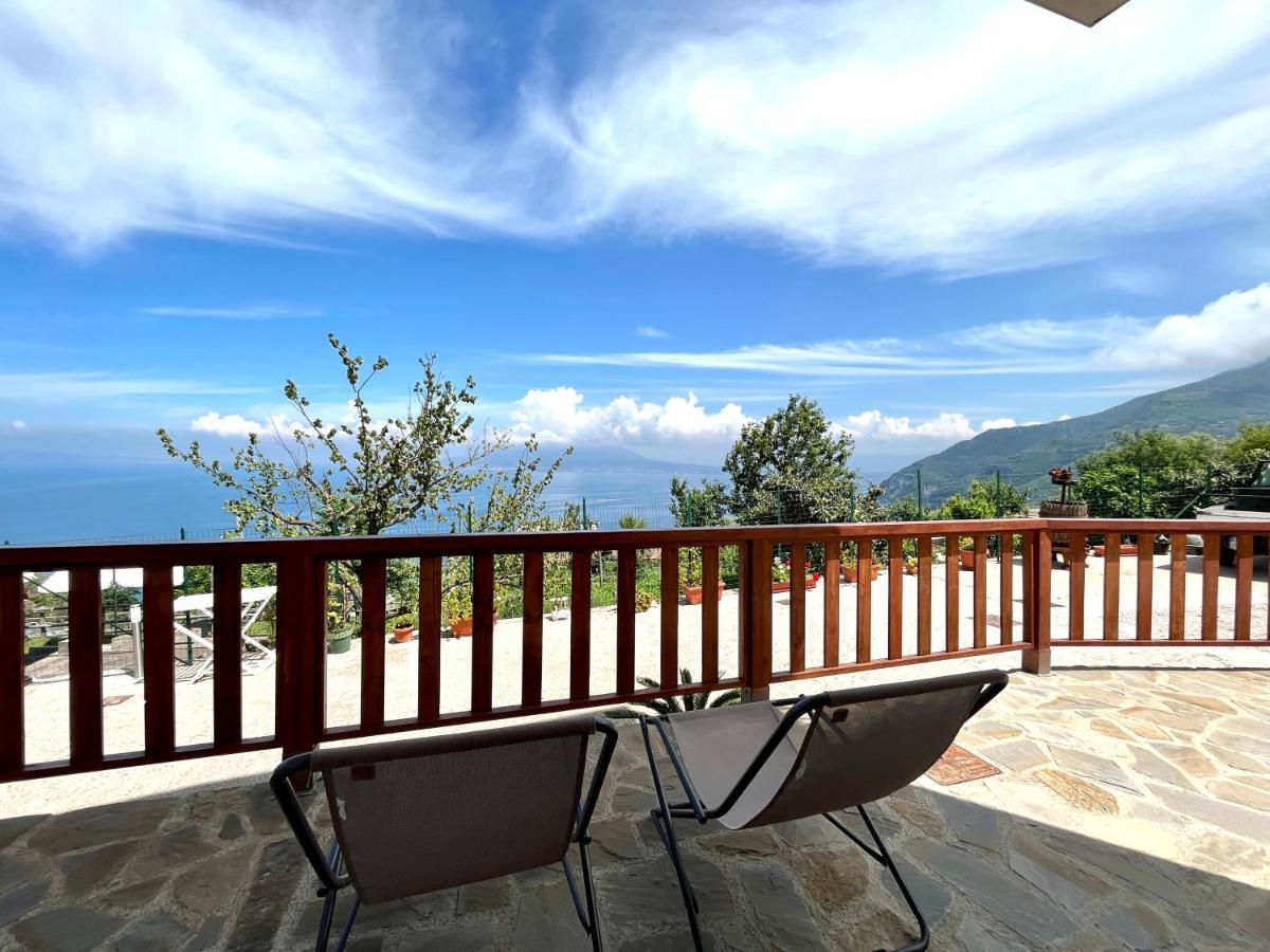 La Badia Montechiaro - Breathtaking View Of Sorrento Coast Villa Vico Equense Dış mekan fotoğraf