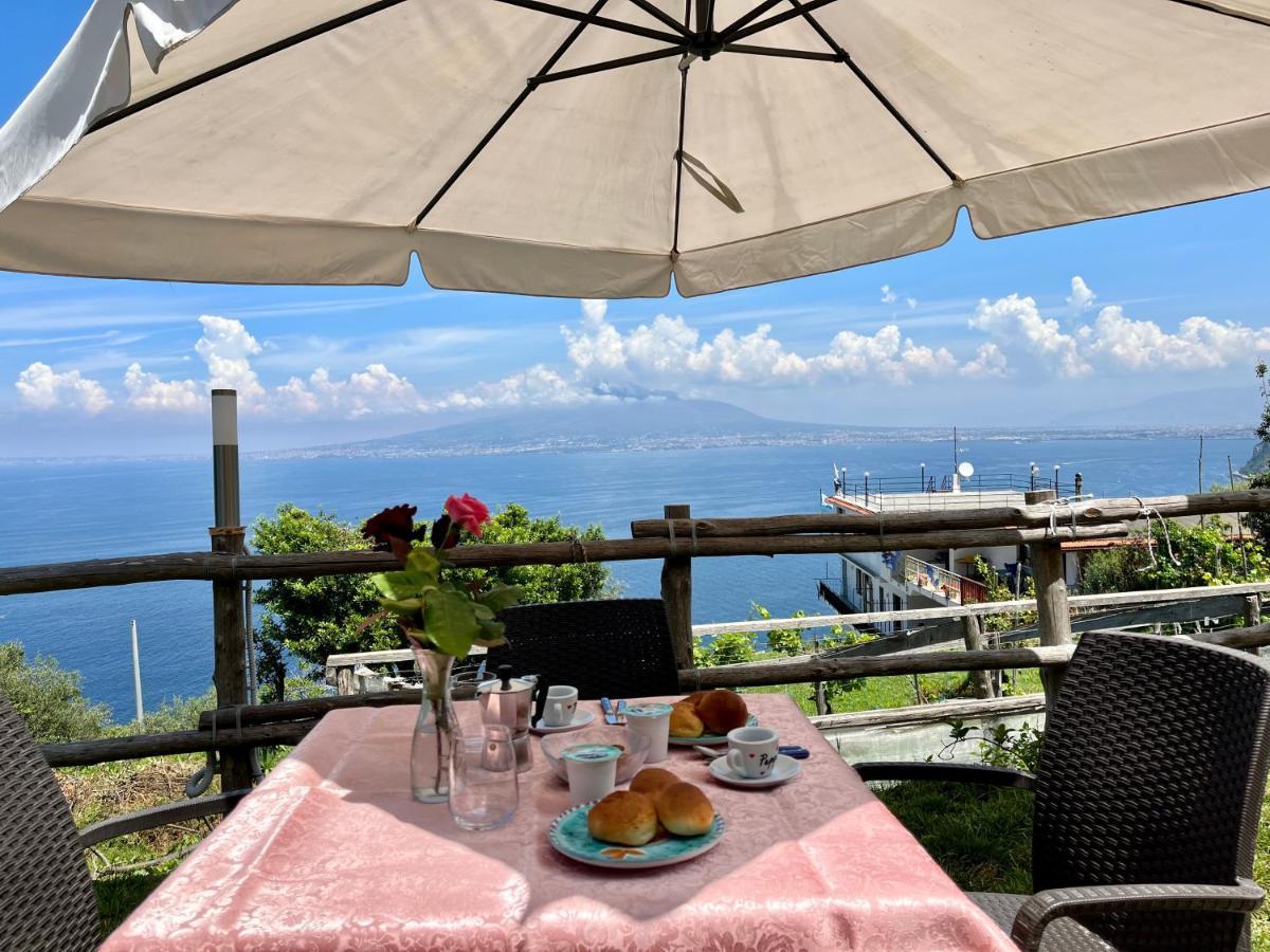 La Badia Montechiaro - Breathtaking View Of Sorrento Coast Villa Vico Equense Dış mekan fotoğraf