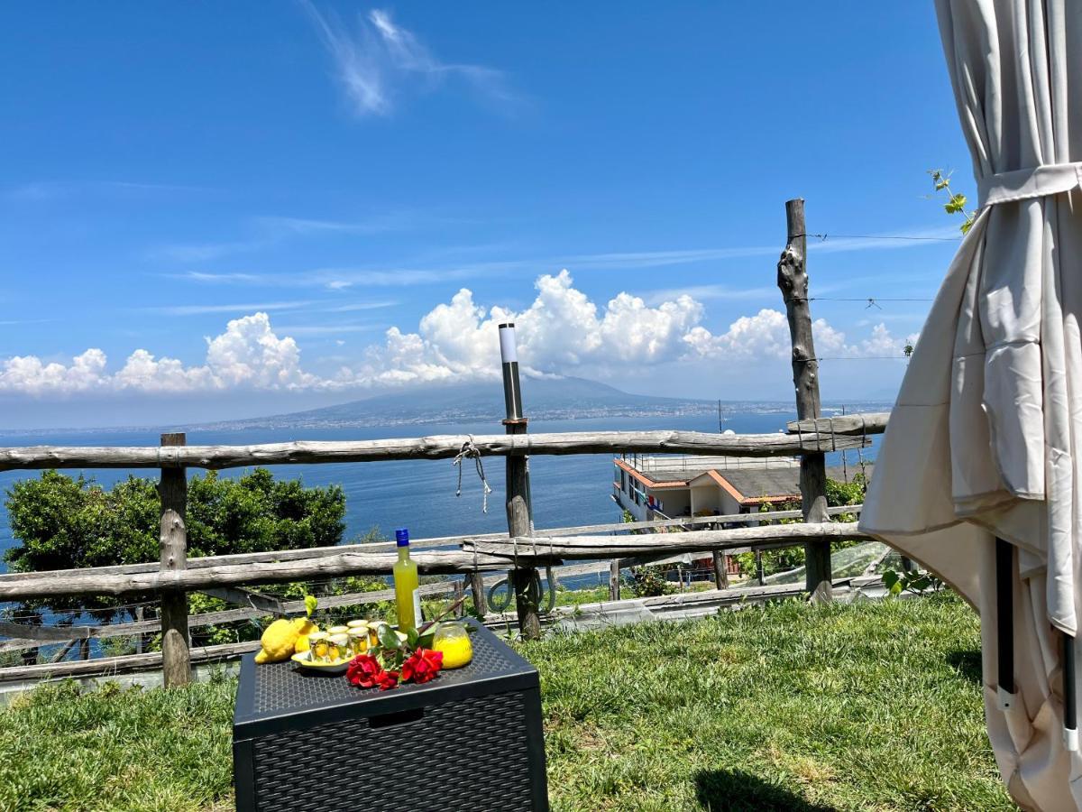 La Badia Montechiaro - Breathtaking View Of Sorrento Coast Villa Vico Equense Dış mekan fotoğraf