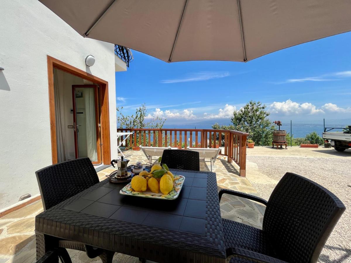 La Badia Montechiaro - Breathtaking View Of Sorrento Coast Villa Vico Equense Dış mekan fotoğraf