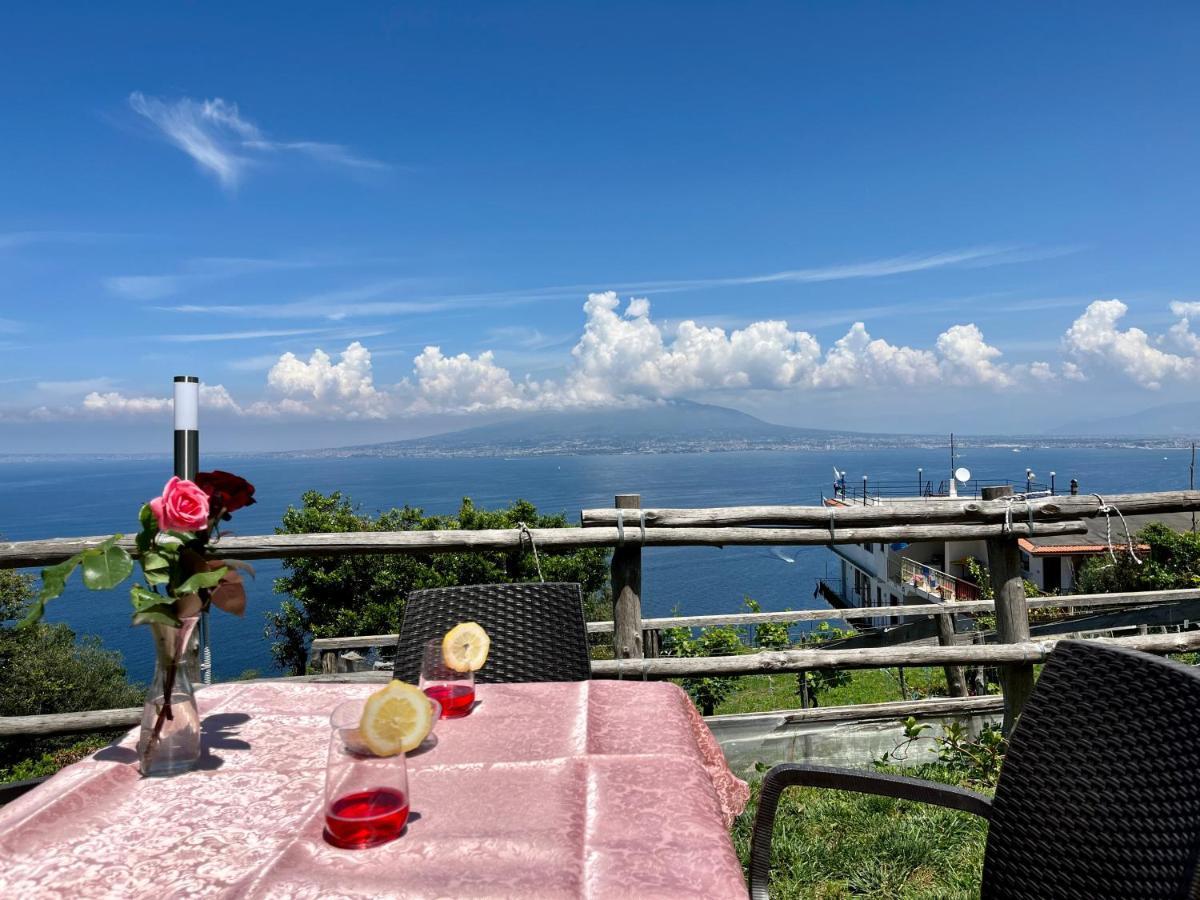 La Badia Montechiaro - Breathtaking View Of Sorrento Coast Villa Vico Equense Dış mekan fotoğraf